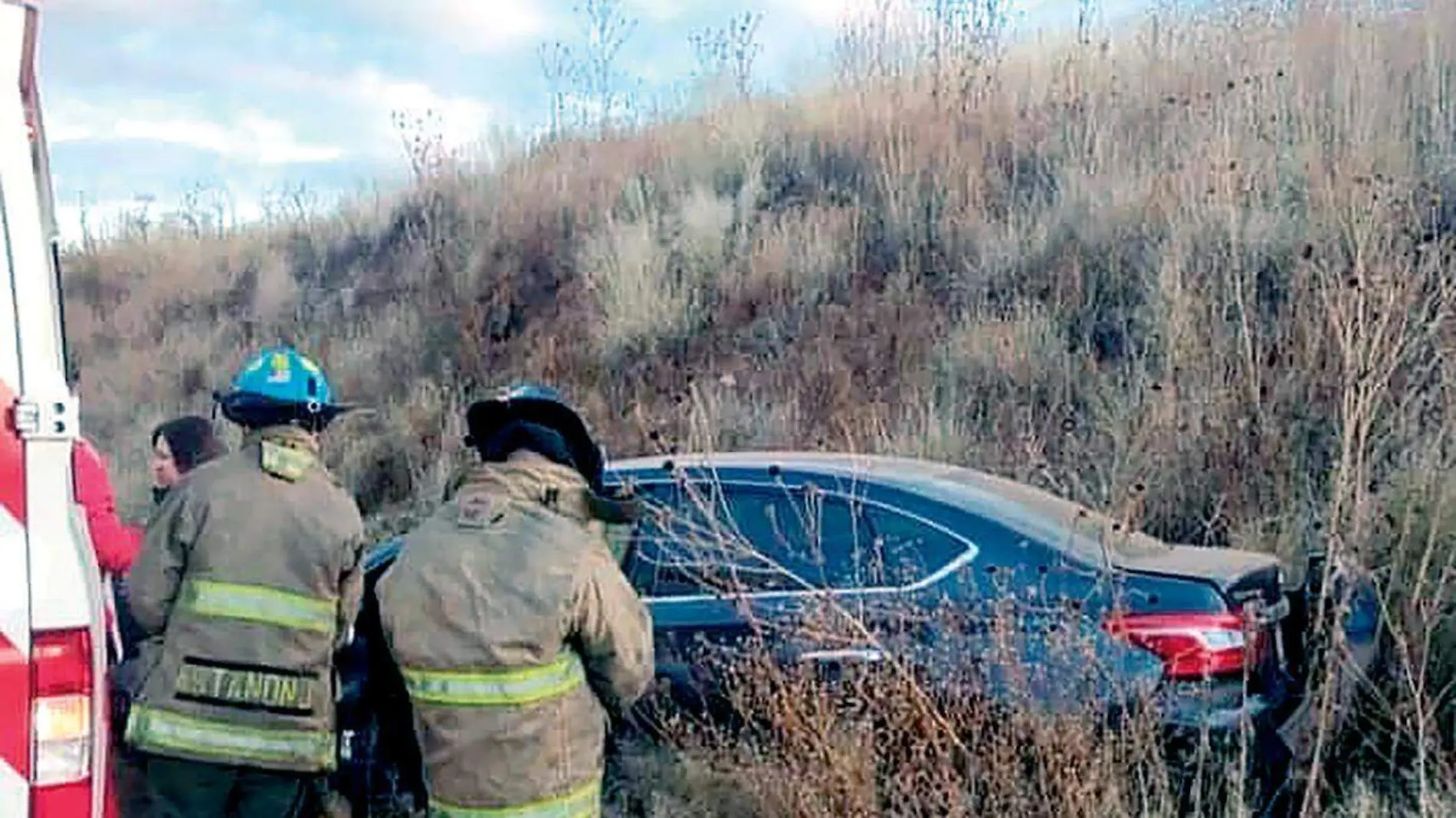 Accidente en la carretera 45